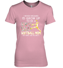 Load image into Gallery viewer, A Super Sexy Softball Mom Women&#39;s Premium T-Shirt
