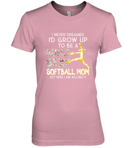 A Super Sexy Softball Mom Women's Premium T-Shirt