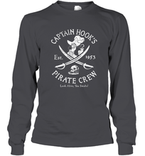 Load image into Gallery viewer, Disney Villains Captain Hook Pirate Crew Est 1953 Logo Long Sleeve T-Shirt
