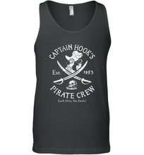 Load image into Gallery viewer, Disney Villains Captain Hook Pirate Crew Est 1953 Logo Men's Tank Top
