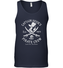 Load image into Gallery viewer, Disney Villains Captain Hook Pirate Crew Est 1953 Logo Men's Tank Top
