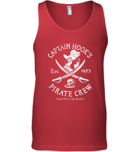 Load image into Gallery viewer, Disney Villains Captain Hook Pirate Crew Est 1953 Logo Men's Tank Top
