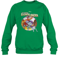 Load image into Gallery viewer, Disney The Rescuers Down Under Circle Movie Logo Crewneck Sweatshirt
