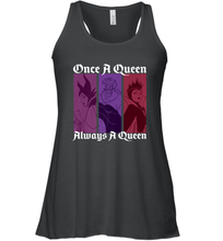 Load image into Gallery viewer, Disney Villains Once A Queen Always A Queen Women's Racerback Tank
