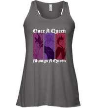 Load image into Gallery viewer, Disney Villains Once A Queen Always A Queen Women's Racerback Tank
