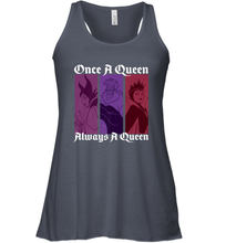 Load image into Gallery viewer, Disney Villains Once A Queen Always A Queen Women's Racerback Tank
