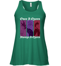 Load image into Gallery viewer, Disney Villains Once A Queen Always A Queen Women's Racerback Tank
