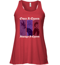 Load image into Gallery viewer, Disney Villains Once A Queen Always A Queen Women's Racerback Tank
