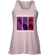 Load image into Gallery viewer, Disney Villains Once A Queen Always A Queen Women's Racerback Tank
