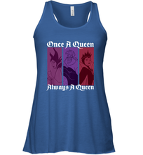 Load image into Gallery viewer, Disney Villains Once A Queen Always A Queen Women's Racerback Tank
