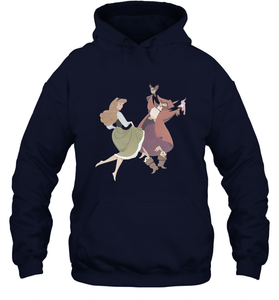 Disney Sleeping Beauty Briar Rose Dancing Hooded Sweatshirt