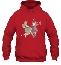 Load image into Gallery viewer, Disney Sleeping Beauty Briar Rose Dancing Hooded Sweatshirt
