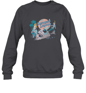 Disney Peter Pan Distressed Mermaid Lagoon Crewneck Sweatshirt