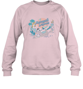 Disney Peter Pan Distressed Mermaid Lagoon Crewneck Sweatshirt