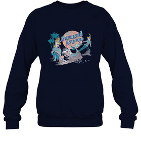 Disney Peter Pan Distressed Mermaid Lagoon Crewneck Sweatshirt