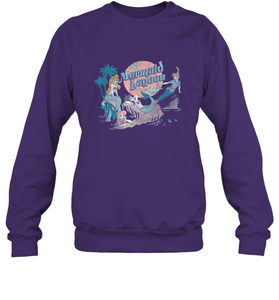 Disney Peter Pan Distressed Mermaid Lagoon Crewneck Sweatshirt