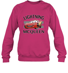 Disney Pixar Cars Lightning McQueen Finish Crewneck Sweatshirt