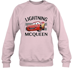 Disney Pixar Cars Lightning McQueen Finish Crewneck Sweatshirt