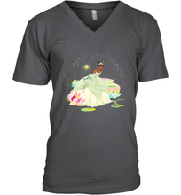 Load image into Gallery viewer, Disney The Princess and The Frog Tiana on a Bayou Men's V-Neck
