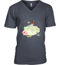 Load image into Gallery viewer, Disney The Princess and The Frog Tiana on a Bayou Men's V-Neck
