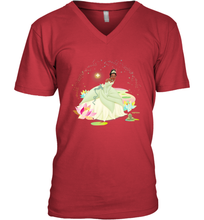 Load image into Gallery viewer, Disney The Princess and The Frog Tiana on a Bayou Men's V-Neck
