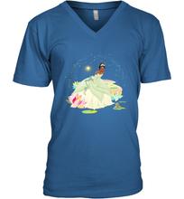 Load image into Gallery viewer, Disney The Princess and The Frog Tiana on a Bayou Men's V-Neck
