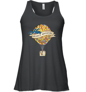 Disney Pixar Up Her Greatest Adventure House Women's Racerback Tank