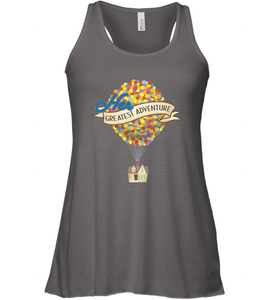 Disney Pixar Up Her Greatest Adventure House Women's Racerback Tank