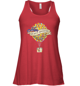 Disney Pixar Up Her Greatest Adventure House Women's Racerback Tank