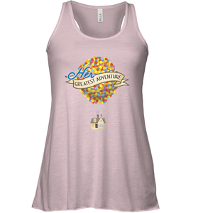 Disney Pixar Up Her Greatest Adventure House Women's Racerback Tank