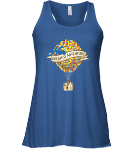 Disney Pixar Up Her Greatest Adventure House Women's Racerback Tank