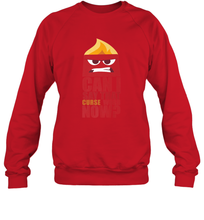 Load image into Gallery viewer, Disney Pixar Inside Out Anger Curse Quote Crewneck Sweatshirt
