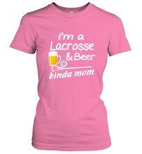 Load image into Gallery viewer, A Lacrosse Beer Kinda Mom Women&#39;s T-Shirt
