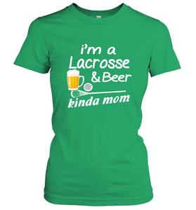 A Lacrosse Beer Kinda Mom Women's T-Shirt