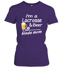 Load image into Gallery viewer, A Lacrosse Beer Kinda Mom Women&#39;s T-Shirt
