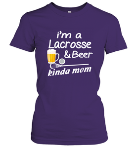 A Lacrosse Beer Kinda Mom Women's T-Shirt