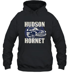 Disney Pixar Cars Hudson Hornet Badge Hooded Sweatshirt