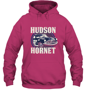 Disney Pixar Cars Hudson Hornet Badge Hooded Sweatshirt