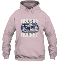 Load image into Gallery viewer, Disney Pixar Cars Hudson Hornet Badge Hooded Sweatshirt
