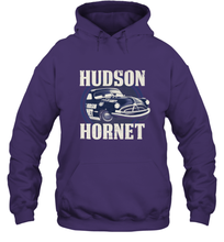 Load image into Gallery viewer, Disney Pixar Cars Hudson Hornet Badge Hooded Sweatshirt
