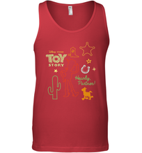 Load image into Gallery viewer, Disney Pixar Toy Story Howdy Partner Woody Shapes Men&#39;s Tank Top
