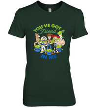 Load image into Gallery viewer, Disney Pixar Toy Story Cartoon Group Shot Women's Premium T-Shirt
