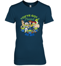 Load image into Gallery viewer, Disney Pixar Toy Story Cartoon Group Shot Women's Premium T-Shirt
