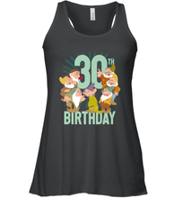 Load image into Gallery viewer, Disney Snow White Dwarfs Group Shot 30th Birthday Women's Racerback Tank

