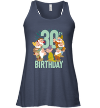 Load image into Gallery viewer, Disney Snow White Dwarfs Group Shot 30th Birthday Women's Racerback Tank
