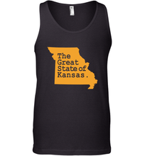 Load image into Gallery viewer, The Great State Of Kansas Men's Tank Top
