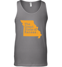 Load image into Gallery viewer, The Great State Of Kansas Men's Tank Top
