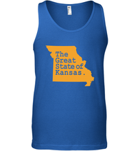 Load image into Gallery viewer, The Great State Of Kansas Men's Tank Top
