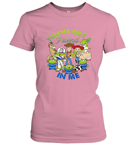 Disney Pixar Toy Story Cartoon Group Shot Women's T-Shirt