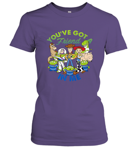 Disney Pixar Toy Story Cartoon Group Shot Women's T-Shirt